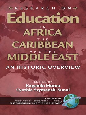 cover image of Research on Education in Africa, the Caribbean, and the Middle East